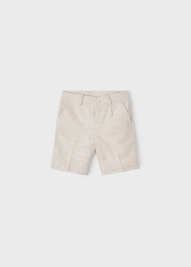 Boys Linen Dress Shorts