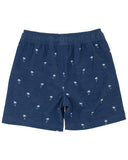 Island Palm Volley Trunk - Navy