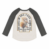 Fast Lane Raglan