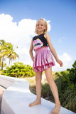 Metallic Skort - Pink