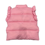 Ruffle Bows Puffer Vest