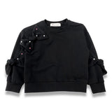 Rhinestoned Bow Top