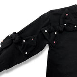 Rhinestoned Bow Top