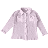 Moon Child Button-Up - Mineral Lilac