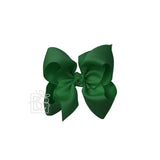 Signature Grosgrain Bow on Clip: 5.5" Huge - 2.25" Ribbon on Alligator Clip - Various Colors