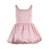 Pastel Gems Bubble Dress - Pink