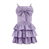 Haze Crystal Big Bow Set