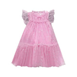 Shimmer Stars Tulle Dress
