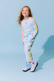 Blue Rainbow Sequin Set