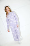 Lavender 'Pretty In Bows' Fuzzy Set