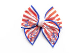 Mesh Shaker Bow - Proud Patriot, Large