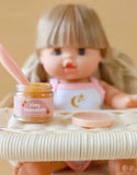 Tiny Tummies Jar and Spoon - Peach