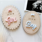 Baby Gender Reveal Sign