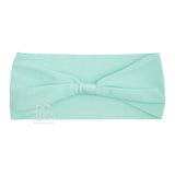 WIDE PANTYHOSE ADD-A-BOW HEADBAND: BLACK / 3+ Months