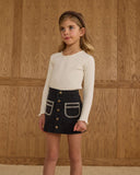 Denver Mini Skirt - Washed Black