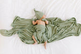 Ellis Ribbed Swaddle Blanket