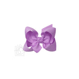 Signature Grosgrain Bow on Clip: 4.5" Large - 1.5" Ribbon on Alligator Clip - Various Colors