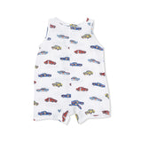 Race Cars - Sleeveless Shortie Romper
