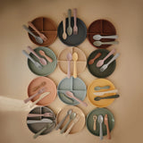 Silicone Suction Plate - Powder Blue