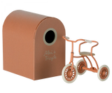 Abri a Tricycle, Mouse - Coral