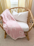 Bow Chenille Blanket