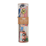 Wood Toy Set - Trains