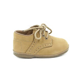 James Boy's Nubuck Leather Lace Up Shoe (Baby) - Nubuck Khaki
