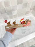 Santa & His Reinducks Bath Toy Set