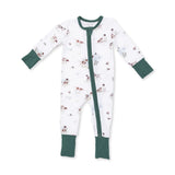 Pointer Pups and Ducks Convertible Romper