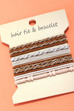 Knot Bracelet Hair Ties - Lots of Colors!