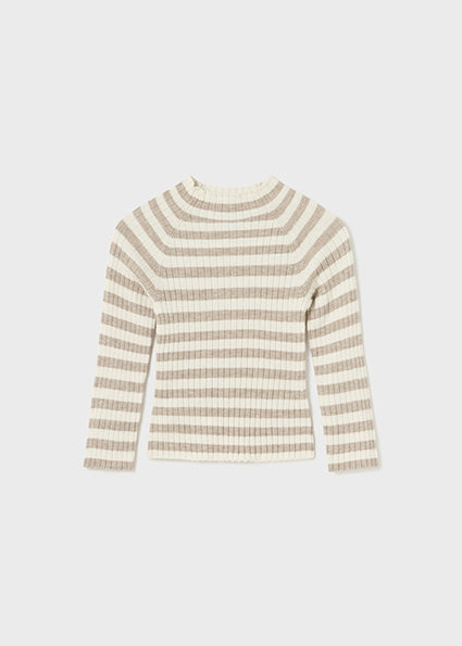 Knit Mockneck - Bark