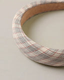 Padded Headband Fall Plaid