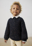 Tweed-Knit Sweater