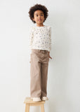 Girls Twill Pants - Waffle