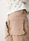 Girls Twill Pants - Waffle