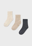 Boys 3-Pack Socks - Solid
