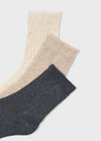 Boys 3-Pack Socks - Solid