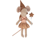 Tooth Fairy Mouse in Matchbox - Rose