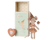 Tooth Fairy Mouse in Matchbox - Rose
