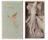 Tooth Fairy Mouse, LIttle Sister in Match Box