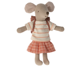 Tricycle Mouse, Big Sister - Coral