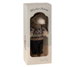 Winter Mouse with Ski Set, Dad - Blue