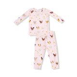 Collector Chickens - Pink - Long Sleeve Loungewear Set