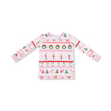 Sugar Plum Fairy Nutcracker Fair Isle Long Sleeve Loungewear Set