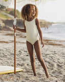 Moxie One-Piece - Citron Stripe