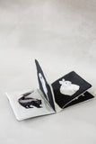 Baby’s Black & White Crinkle Book Made With Organic Cotton