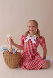 Handmade Plaid Jumbo Surprise Bon Bon Party Favor - Blue