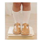 Ruthie T-Strap Mary Jane - Patent Toffee