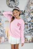 Candy Cane Club Embroidery Sweatshirt