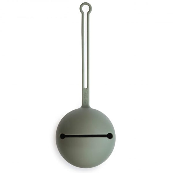 Silicone Pacifier Holder - Dried Thyme